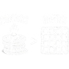 Pancakes over waffles