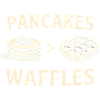 Pancakes over waffles