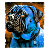 Mastiff Dog Portrait