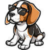 Beagle dog