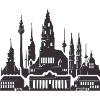 Leipzig skyline