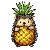 Hérisson ananas