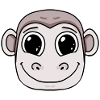 Monkey Head Animal