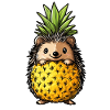 Hérisson ananas