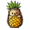 Hérisson ananas