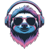 Sloth Groove Headset Vibe