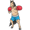 Pferd Boxer Boxhandschuhe Boxen