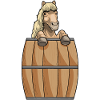 Pferd Fass