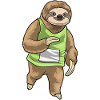 Sloth Jogger Jogging Sport