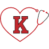 Letter k stethoscope