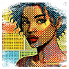 Women Pop Art Style