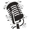 Microphone Poetry Slam Podcast Singer