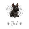 Terrier écossais Groovy Scottie Dad