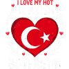 Turkish Relationship - Heart & Flag