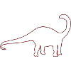 Dinosaure Apatosaurus