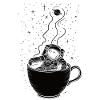 Kaffee Astronaut