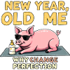Funny Pig - New Year Design