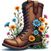 Chaussure Florale - Flower Power