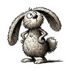 Rabbit Bunny Hare Woodland Animal
