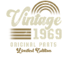 Millésime 1969 Anniversaire Rétro