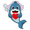 Dolphin Bridal Heart Wedding