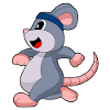 Mouse Jogger Jogging Sport