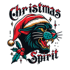 Streetwear Aesthetics Christmas Spirit Panther
