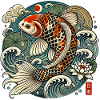 Japanese Koi Carp