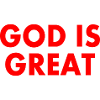 god is great