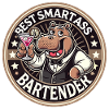 Bartender Barman Hippopotamus Hippopotamus Gift