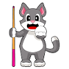 Cat Billiard Cue