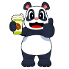 Panda Coffee to go Mug