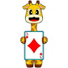 Giraffe Poker Poker Cards