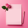 Pink Letter Background