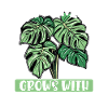 Le bonheur grandit avec Monstera –