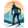 Biathlon Biathlete Winter Sports