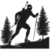 Biathlon Biathlete Winter Sports