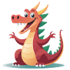Happy dragon to cuddle