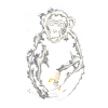 Monkey eating banana / Ape