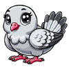 Pigeon de fille