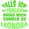 Leonora als Jungesellenabschied