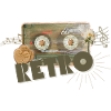 Retro Cassette Collage