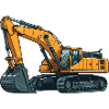 Bagger Baustelle Bauarbeiter Baggerfahrer