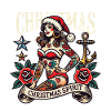 Christmas Spirit Streetwear Tattoo Aesthetics