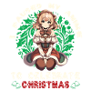 Anime Christmas Kawaii Celebration