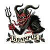 Salutations de Krampus Noël