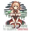 Anime Christmas Break Funny Design