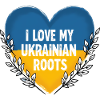 Ukrainian Love - Heart & Flag