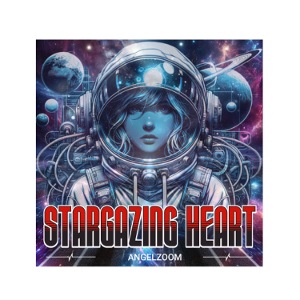 Stargazing Heart - Astronaut Girl