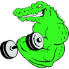 Fitness Crocodile 02